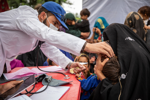 Mobile health teams provide consultations in remote areas of Afghanistan