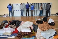 IOM provides 3 collective centers in the Zakarpattia Oblast with hundreds of lockers. This will allow displaced people living in the centers to have access to safer and more dignified living conditions.