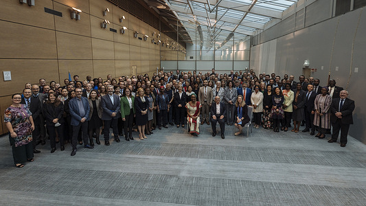 The 2022 Global Chiefs of Missions meeting took place in Geneva featuring all of IOM's chiefs of missions, regional directors, and other visiting colleagues to a range of thematic topics and key issues.